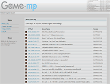 Tablet Screenshot of game-mp.com